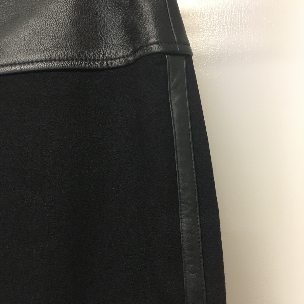 Dolce & Gabbana Skirt w Leather Trim - Picture 11 of 13